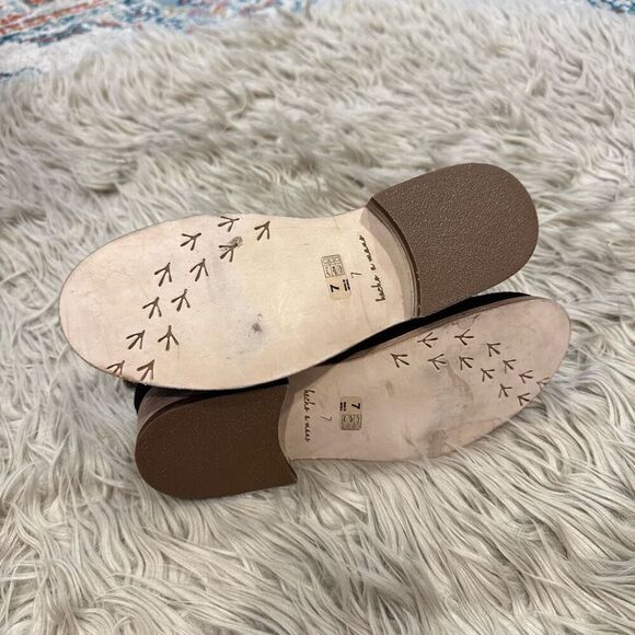 Beek suede and leather boots size 7 - Picture 4 of 8